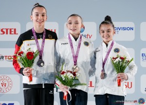 podio gaddi caterina perotti giulia ita uneven bars ph simone ferraro sfa07646